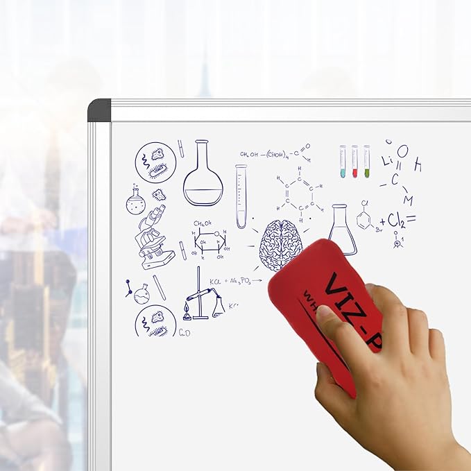 VIZ-PRO Magnetic Dry Erase Board, 24 X 18 Inches, 3 Pack - Image 5
