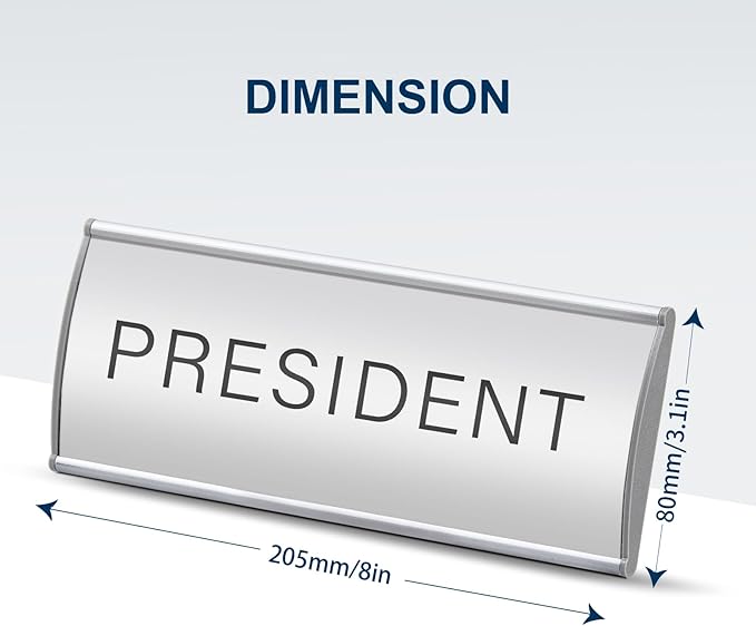 Plecterco 4 Pcs Office Door Signs - Image 2