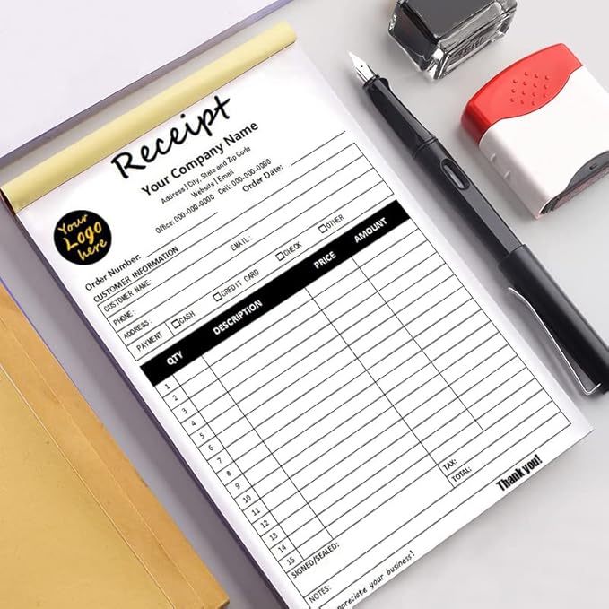 Custom Carbonless Sales Invoice Form Books - Image 3