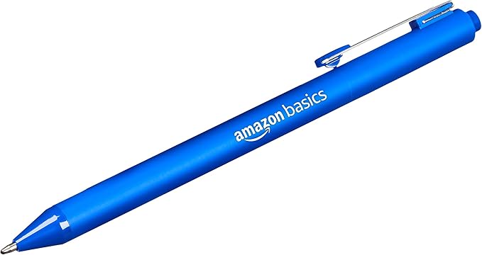 Amazon Basics Retractable Ballpoint Pens, Smooth Writing - Image 2