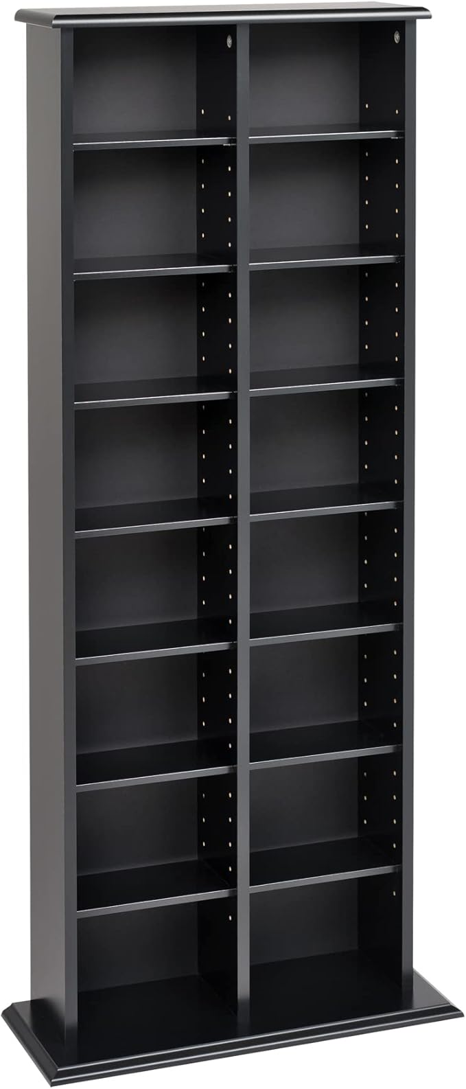 Prepac 2 Column Tall Cabinet Media, Double Multimedia Storage Tower - Image 9