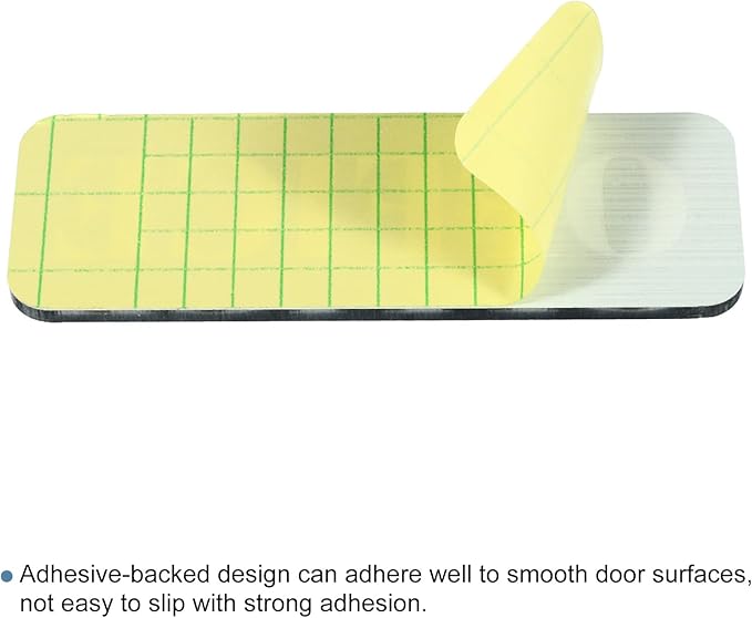 PATIKIL Office Sign, 2 Pack Acrylic 6"x2" Self Adhesive Door Sign Sticker - Image 5