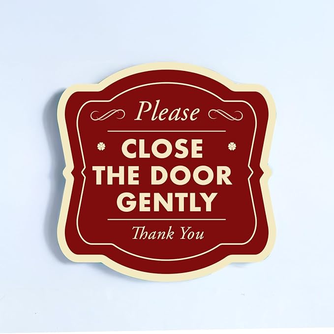 Custom Outdoor Aluminum Sign, Decorative Driveway Sign, Waterproof, 24x24 Red by SpeedyOrders