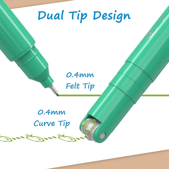 AECHY 18PCS Curve Highlighter Pen Set, Dual Tip Marker Pens - Image 2