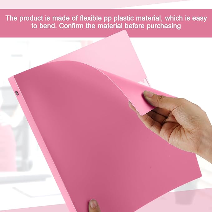 Henoyso 36 Pcs 3 Ring Binder 0.5 Inch Round Fits Letter Size 8.5'' x 11'' Paper - Image 4