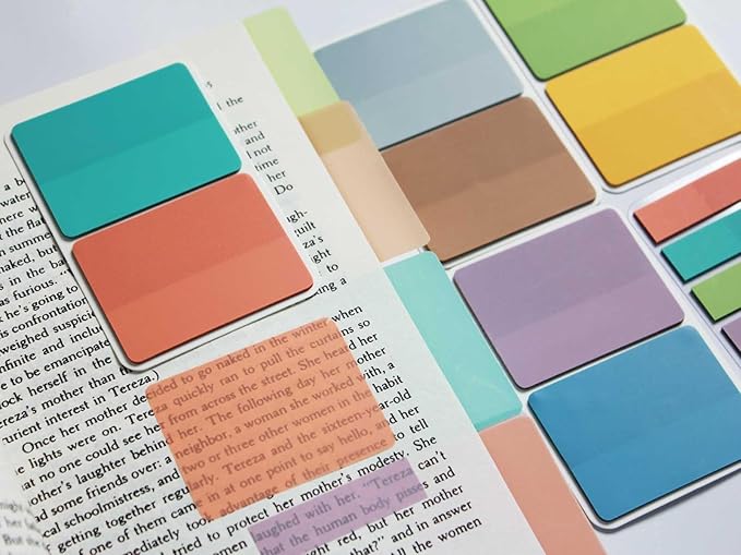 ELII 500 PCS Tabs for Annotating Books, Labels for Pages Notebooks - Image 3
