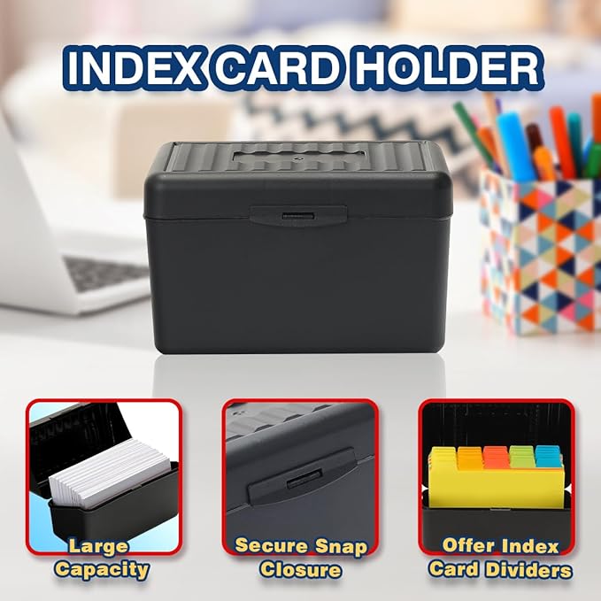 H4D Index Card Holder 4x6 Inches - Image 4