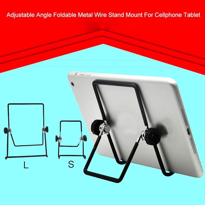CATHATRR Holder 180° Adjustable Angle Foldable Metal Stand Mount - Image 5