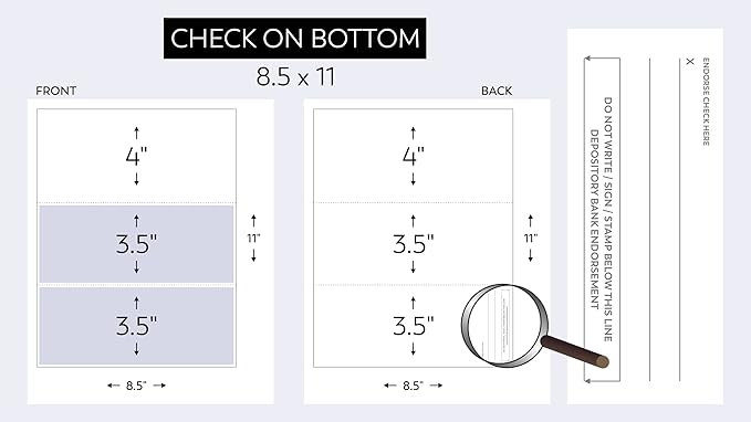 Compuchecks Top Blank Check Paper - Image 3