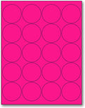 NextDayLabels - 8-1/2 x 11 Neon Color High Light Fluorescent Labels by NextDayLabels