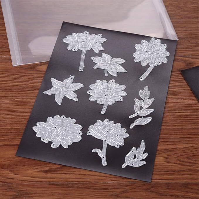 20Pcs/set Large Size Dies & Stamp Storage Bags and Soft Rubber Magnetic Sheets - Image 8