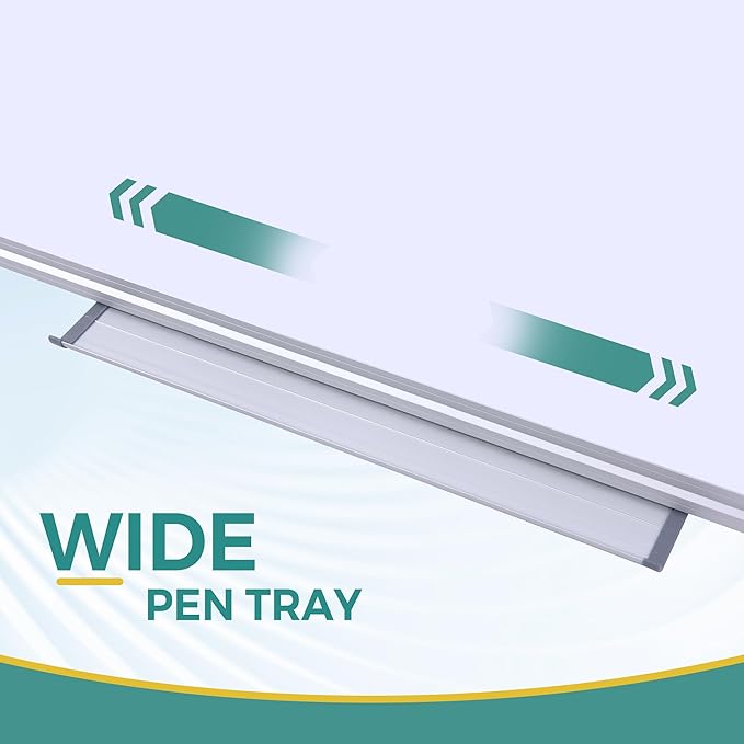 72 x 40 Inch Large Magnetic Whiteboard - Image 4