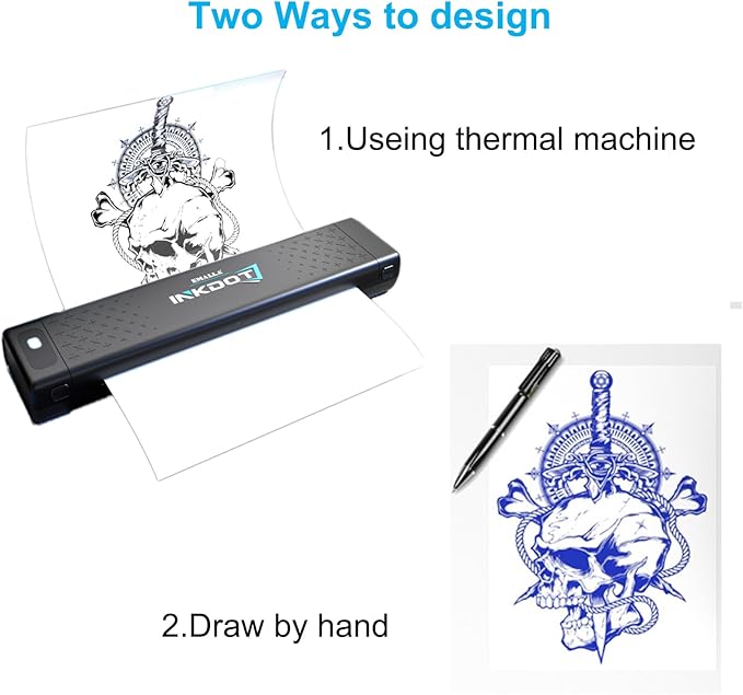 MIUXIA Tattoo Transfer Paper 50 Sheets Tattoo Stencil Paper A4 Size 4 Layers - Image 4