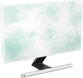 Baocicco Abstract Watercolor Waterproof TV Display Screen Cover 75 Inch Cyan by Baocicco
