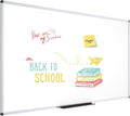 VIZ-PRO Dry Erase Board/Whiteboard, 96 x 48 Inches, Wall Mounted Board by VIZ-PRO