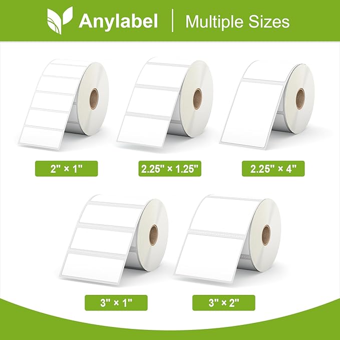 Compatible 2" x 1" Direct Thermal Labels Replacement - Image 7