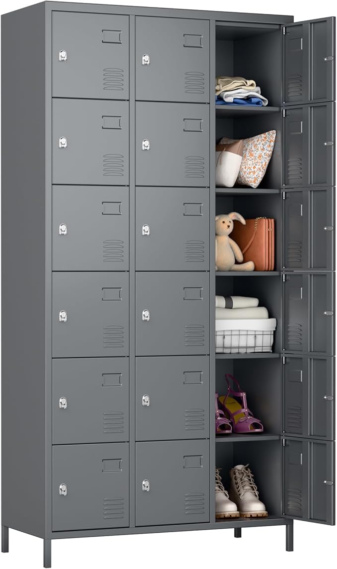 SUPEER Metal Lockers for Employees - Image 9