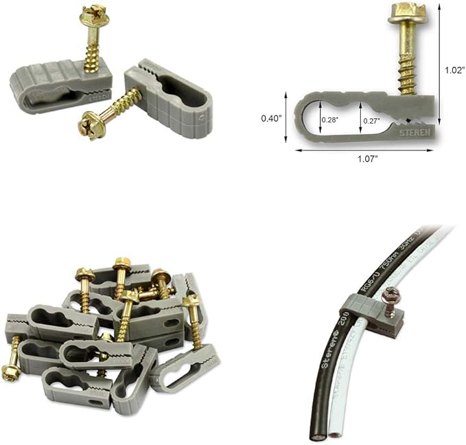 STEREN Coaxial Cable Clips - Image 2