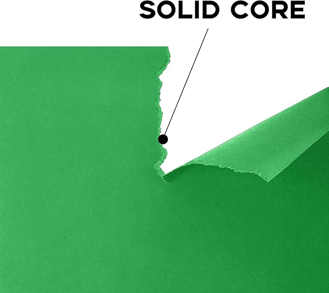 8.5 x 11 Green Card Stock, Goefun 50 Pack Green Cardstock, 65lb Printer Paper - Image 3