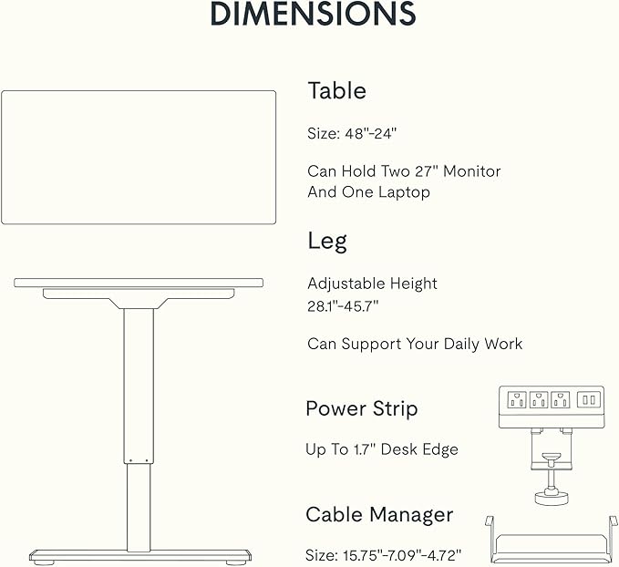 FLEXISPOT EN2 Whole-Piece Standing Desk - Image 7