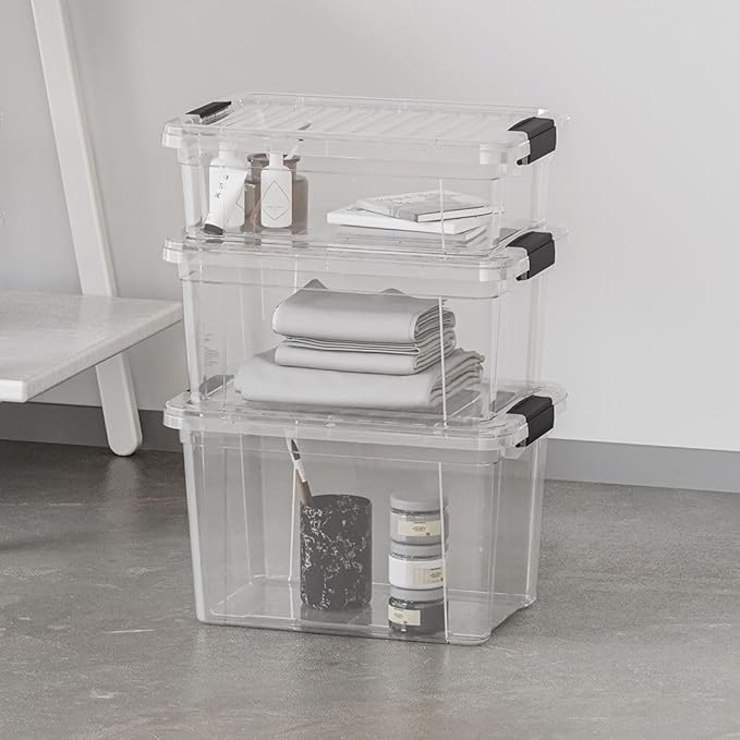 Superio Clear Storage Bins - Image 8