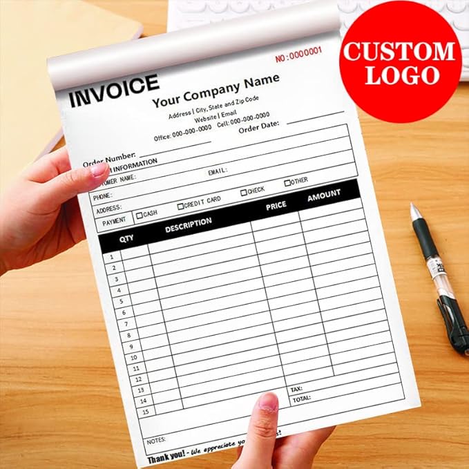 Custom Carbonless Sales Invoice Form Books - Image 7