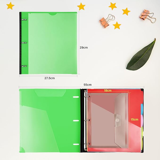 WOT I Telescoping Project Organizer 2-Pack, Refillable Binder - Image 7