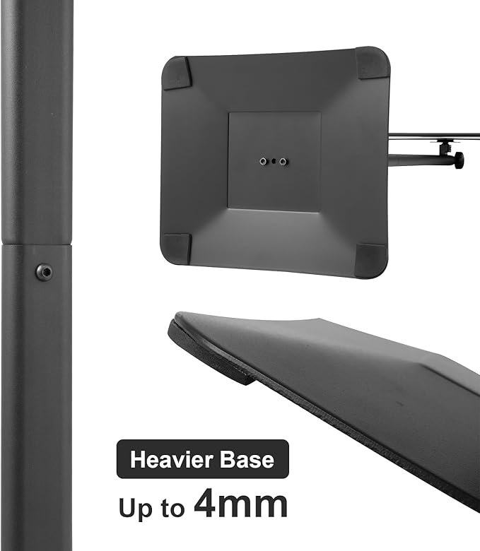 DISPLAYSWORKER Adjustable Heavy Duty Pedestal Sign holder floor Stand, acrylic - Image 7