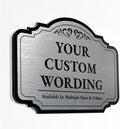 Custom Decorative Outdoor Metal Sign by SpeedyOrders