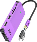USB Docking Station GIQ USB C HUB USB 3.0 to Dual HDMI VGA Adapter Triple by GIQ