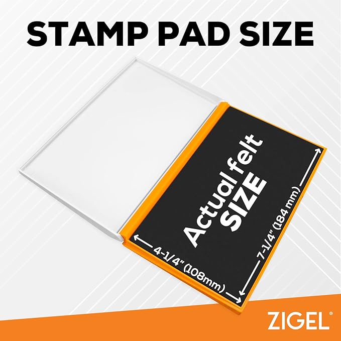 Plastic Case Stamp Pad Large Size - Image 4