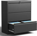Yukimo 3 Drawer Lateral File Cabinet, File Cabinets by YUKIMO
