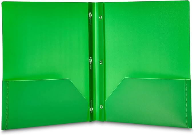 Amazon Basics Heavy Duty Colorful Plastic Folders - Image 3