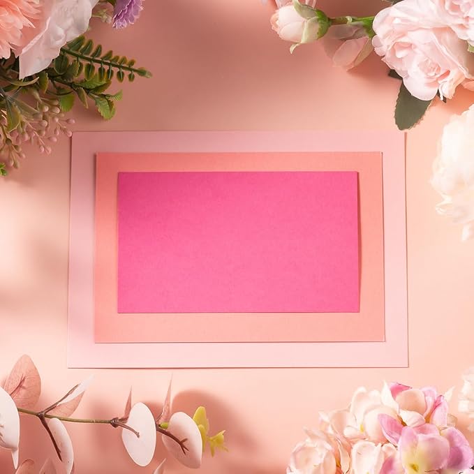 50 Sheets 3x5 Small Colored Cardstock Paper 5 Colors Blank Flash Cards - Image 7