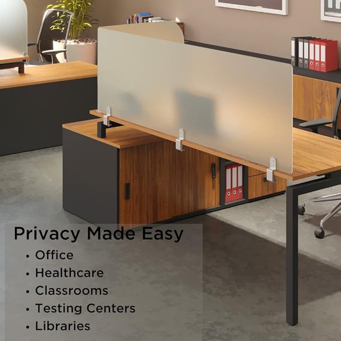 Desk Divider for Students and Desk Privacy Panel. Office Partitions and Ideal - Image 7