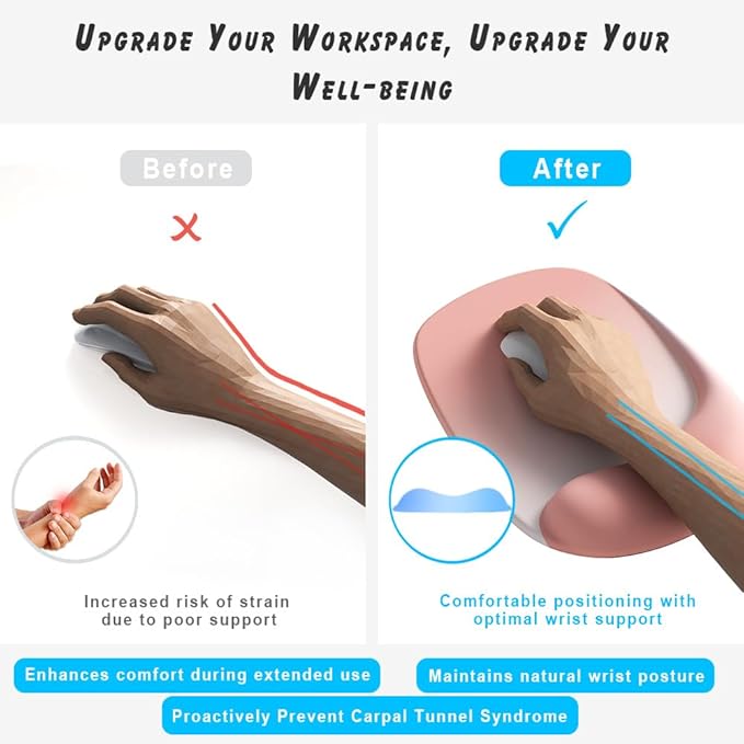 ErgoEase Ergonomic Mouse Pad - Image 2