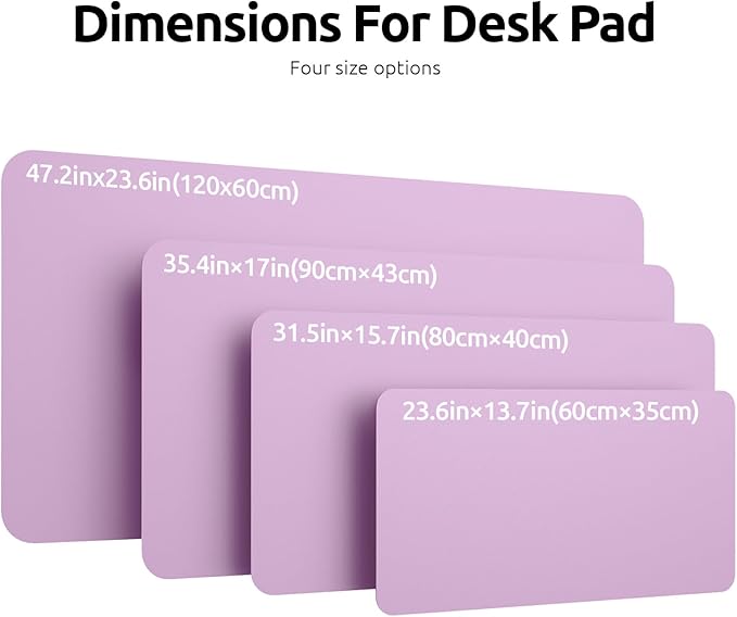 YSAGi Leather Desk Protector, Office Mat, Large Mouse Mat, Non-Slip PU Leather - Image 8