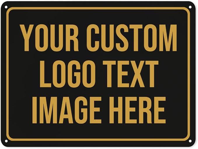 Custom Signs Outdoor Metal Sign Custom Sign Outdor Indoor Personalized Signs by Tmqytuox