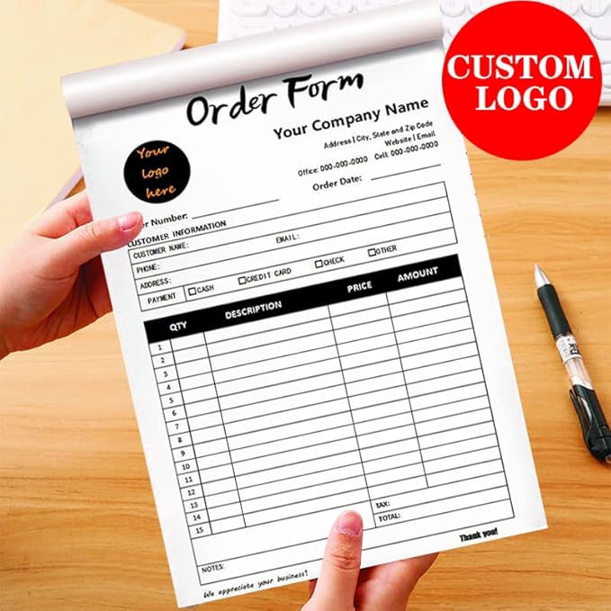 Custom Carbonless Sales Invoice Form Books - Image 7