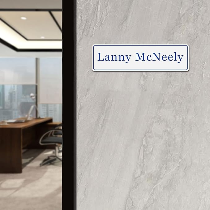 Custom Office Engraved Name Plate, Personalized Elegant Name Plates - Image 7
