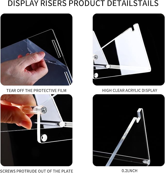 Label Roll Holder for Rolls and Fanfold Labels, Acrylic Label Holder for - Image 8