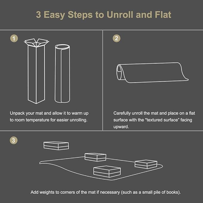Kuyal Clear Chair Mat, Hard Floor Use - Image 7