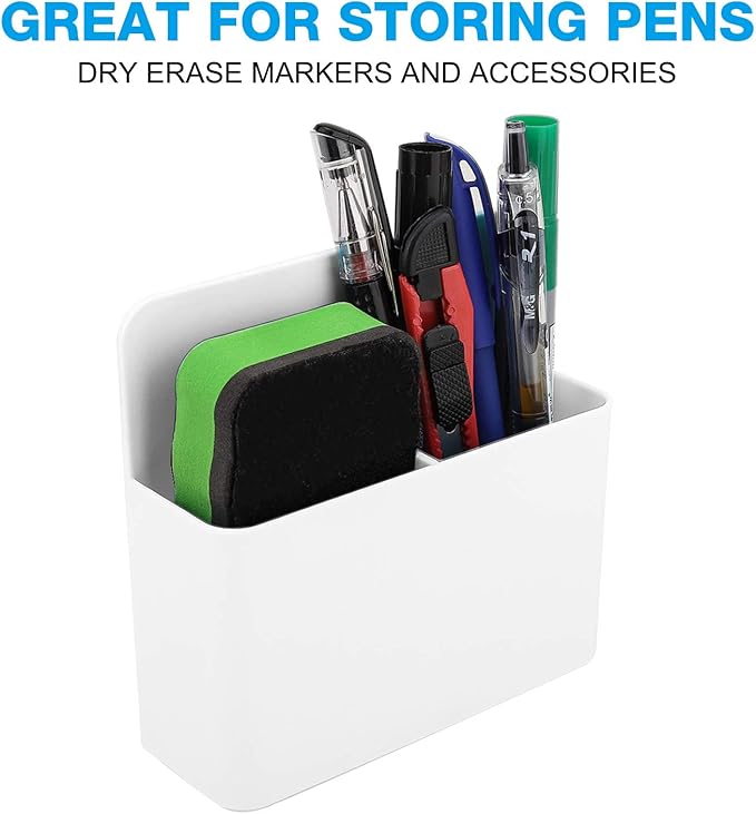MoKo Magnetic Dry Erase Marker Holder, Magnetic Pen Holder - Image 2