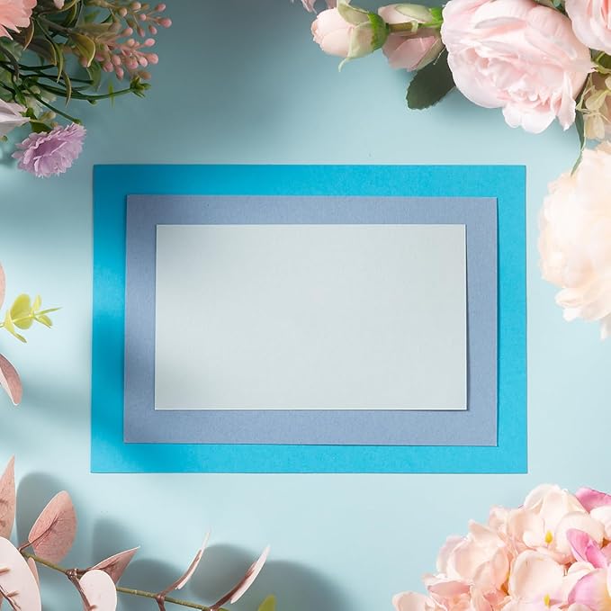 50 Sheets Colored Cardstock Paper 5 Colors, 250 GSM Heavy Card Stock - Image 7