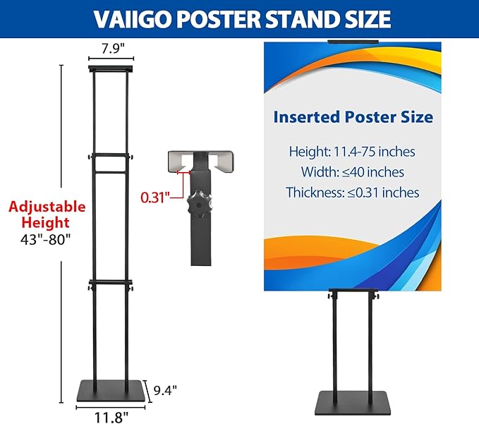 VAIIGO 4-Pack Poster Stand - Image 6