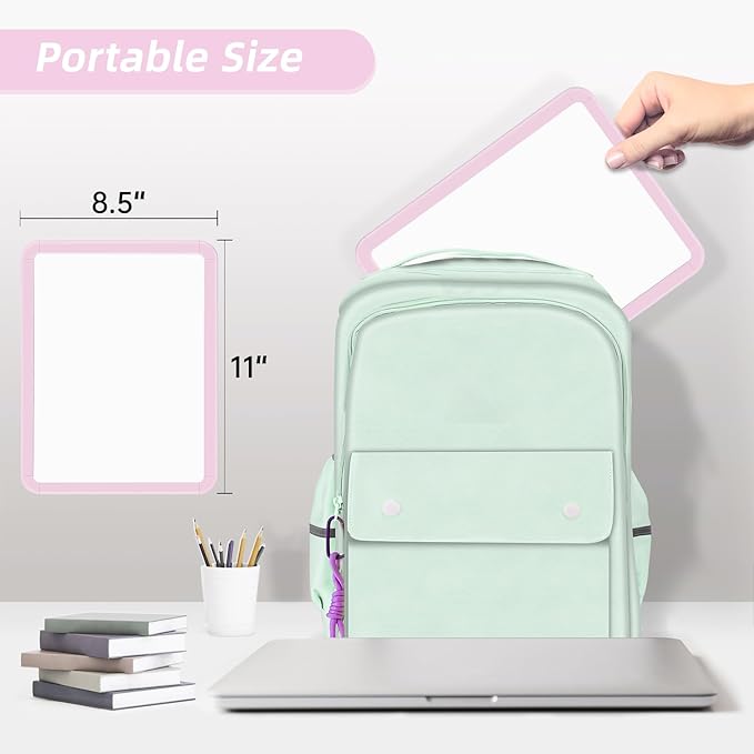 VUSIGN Small White Board Dry Erase, 8.5'' x 11'' Magnetic Dry Erase Board - Image 5