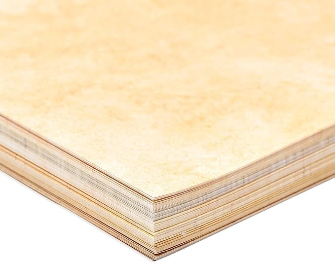 Vintage Paper - 8.5 x 11 in, Stained Antique Double-Sided, 96 Sheets - Letter & - Image 9