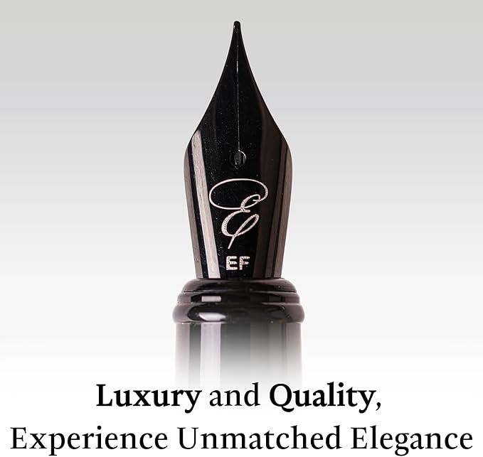 Ellington Pens Luxury Wood Fountain Pen Set – Fine Nib - Image 3