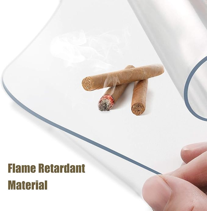 Kuyal Clear Chair Mat, Hard Floor Use - Image 4