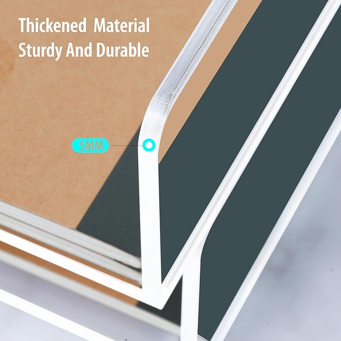 2 Pack Acrylic Paper Tray Organizer - Image 5